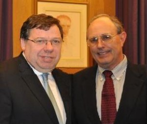 Dr. McElroy & Prime Minister Cowen