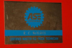 ASE Master Truck Technician
